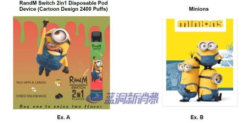 FDA向四家中國電子煙廠商發出警告信，指產品設計模仿玩具與卡通